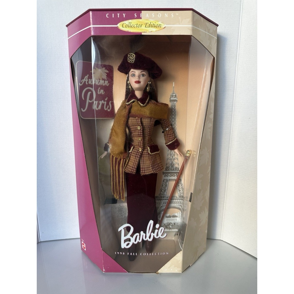 Autumn in Paris Barbie Doll Collector Edition Mattel #19367 Vintage